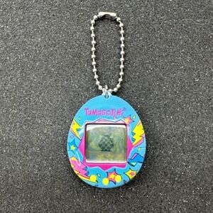 Bandai Tamagotchi Virtual Pet 2021 Blue Comic Pop Art Edition Digital Toy